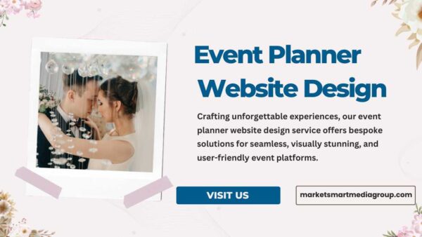 event planner website design